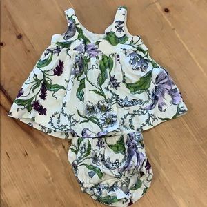 Baby dress and bloomer